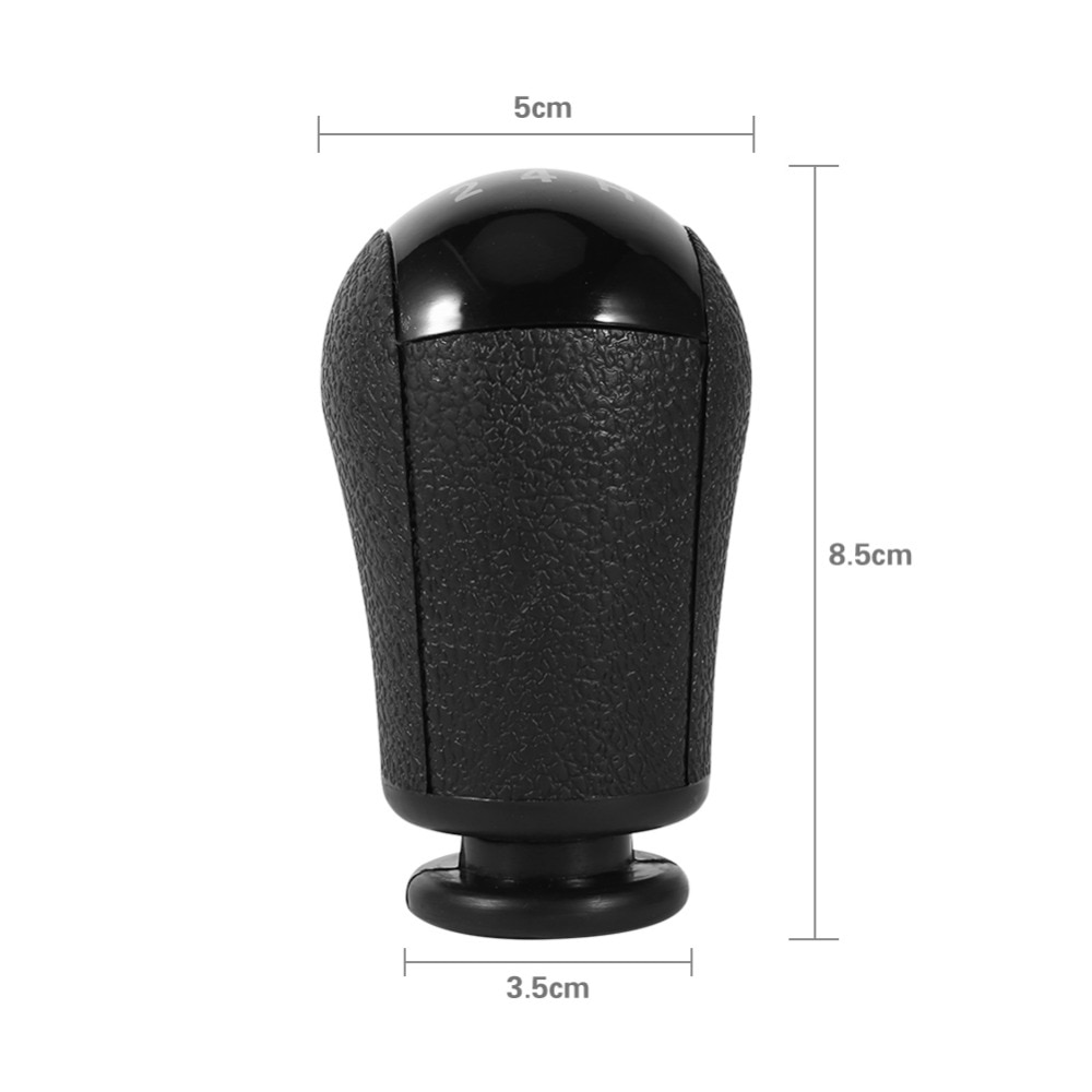 5 Speed Manual Gear Stick Shift Knob Car Gear Knob Gear Lever Shifter Knob For Ford Focus Mondeo MK3 S-MAX C-MAX Black / Grey