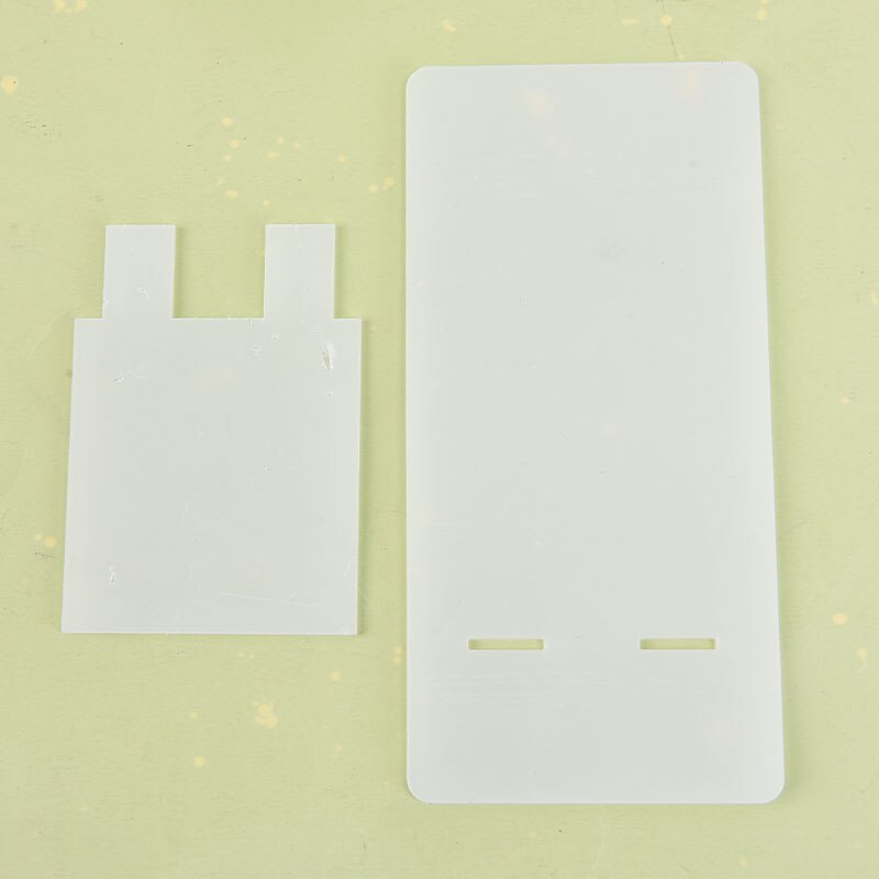 Simple A4 Fully Transparent Acrylic Writing Folder Board Paper Clip Holder Painting Pad Board Student Stationery