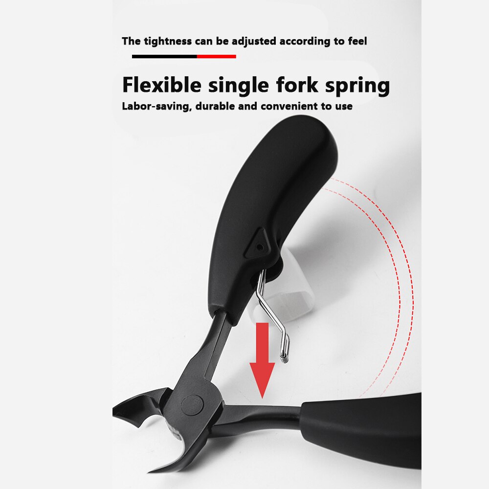 1pcs Nail Clippers Trimmer Cutters For Manicure Stainless Steel Ingrown Toenail Cuticle Scissor Nail Tool