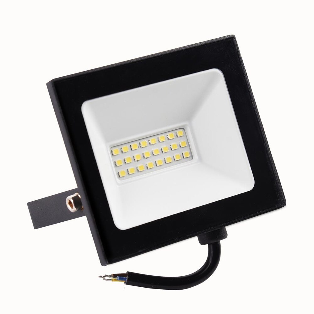 LED outdoor wall mounted spotlight rectangular shape modern style wall mounted glass lighting street bright floodlight spotlight