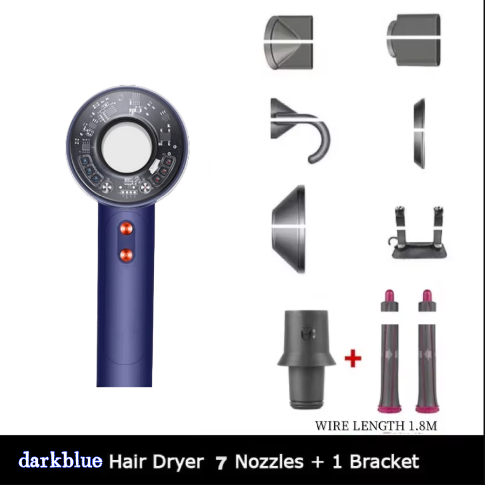 High-speed Hair Dryer High-power Multifunctional Hair Dryer Negative Ion Hair Care Styling Leafless Hair Dryer