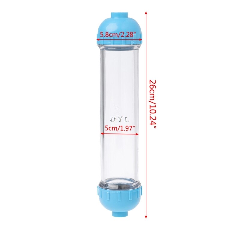 Water Filter Cartridge Housing DIY Shell Purifier Bottle Reverse Osmosis System