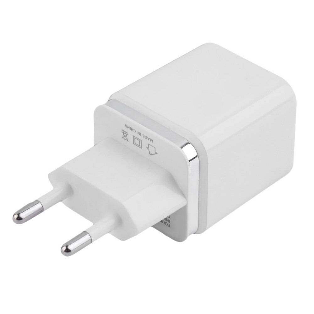 4 -poorts usb-reiswandlader, multi-power adapter, eu-stekker voor digitale camera's en andere apparaten