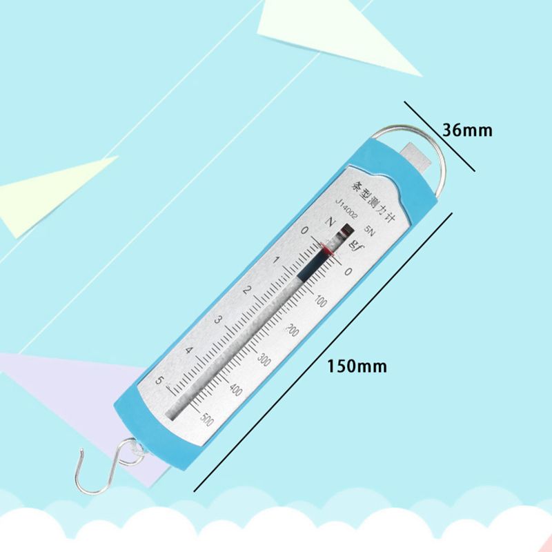Hand Dynamometer Grip Measurement Meter with Hook,Force Meter Spring Scale,1N,2.5N,5N,10N Weight Capacity динамометр dinamometro