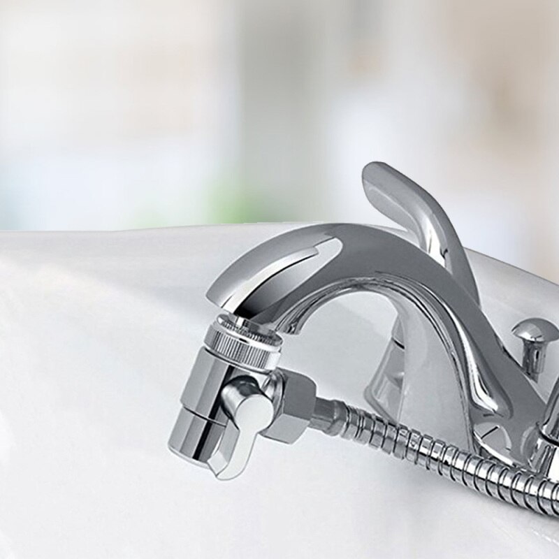 Faucet Valve Diverter Sink Valve and Cold Water Tap Faucet Splitter Adapter Valve Home Bathroom Kitchen Accessories