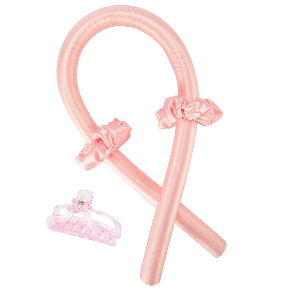 Heatless Curling Rod Headband No Heat Curls Ribbon Hair Rollers Sleeping Soft Headband Hair Curlers Ribbon Hair Styling Tools