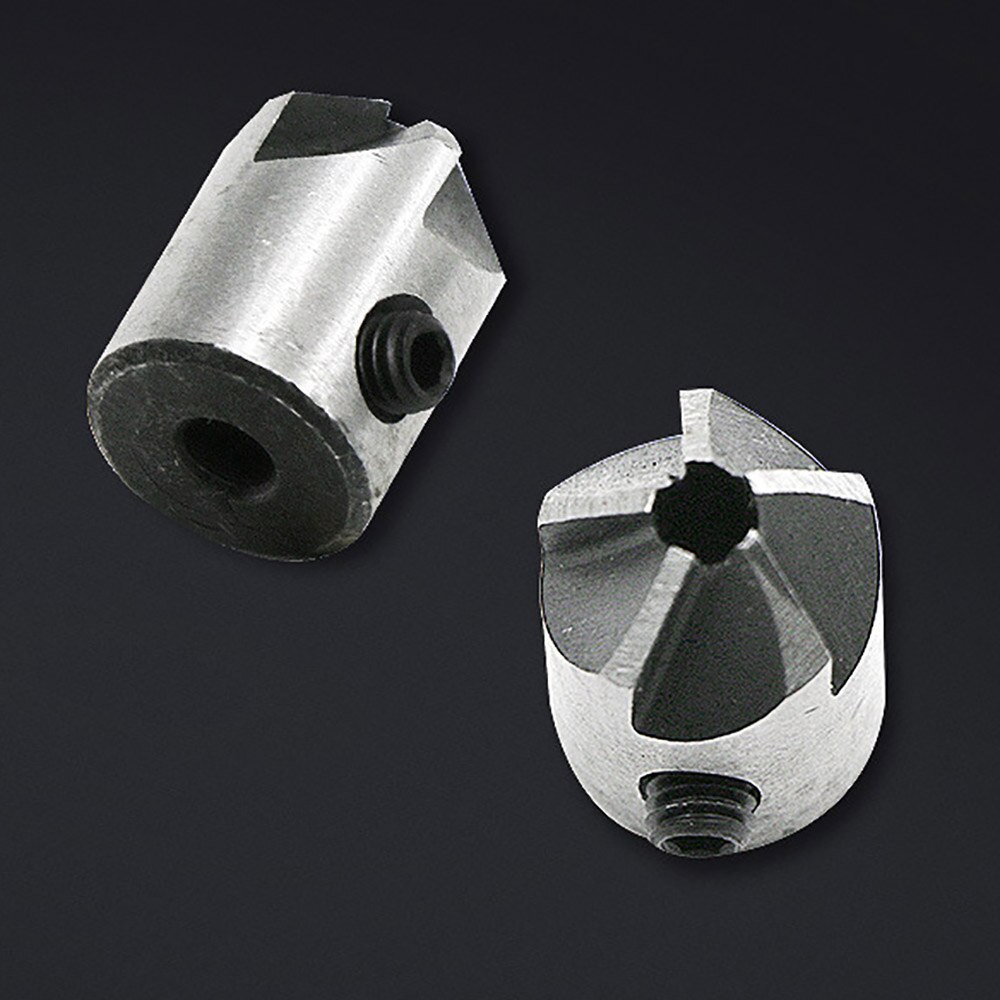 7 piezas de tres puntas para carpintería cabeza avellanada broca HSS guía de camaleado brocas de taladro herramientas de mano eléctricas