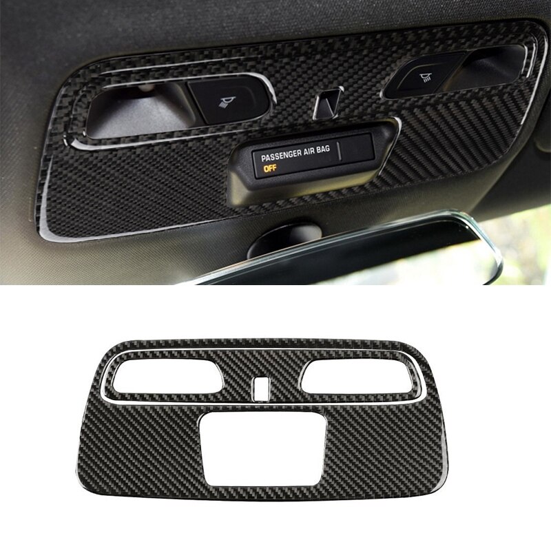 KUNGKIC 6 stuks koolstofvezel auto deurkrukkozijnen stickers decoratieve interieurstickers compatibel met VW Volkswagen Scirocco 2009-2016 accessoires