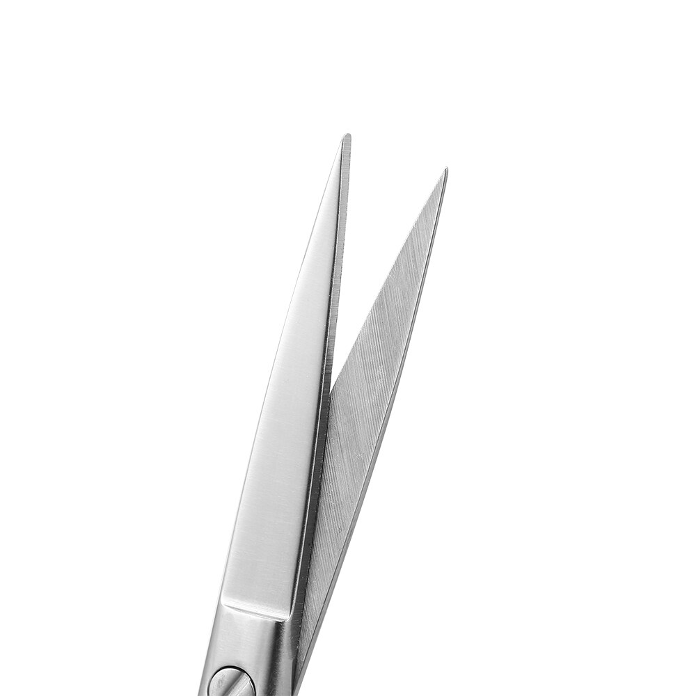 Tesoura de barbear em aço inoxidável, aparador de barba, mini tamanho, corte de sobrancelha, batedor, tesoura para barbeiro, uso doméstico