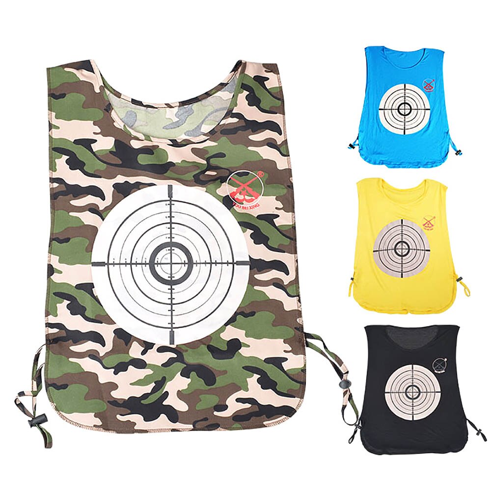 Unisex Games Vest Verstelbare Doel Dubbele Kanten Outdoor Doek Willekeurige Kleur