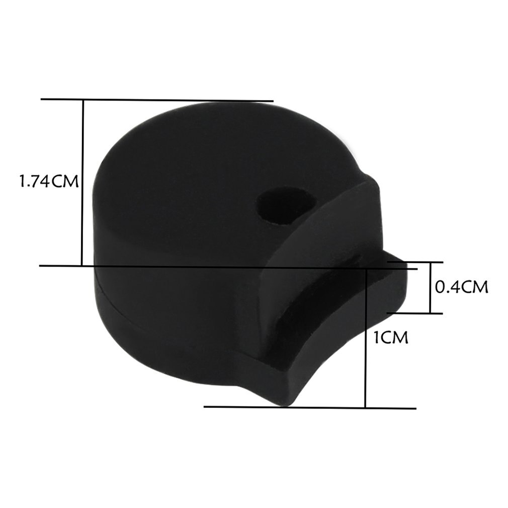 5 uds. Soporte para el dedo del clarinete accesorios para instrumentos musicales piezas de reparación del soporte del dedo del tubo del clarinete negro