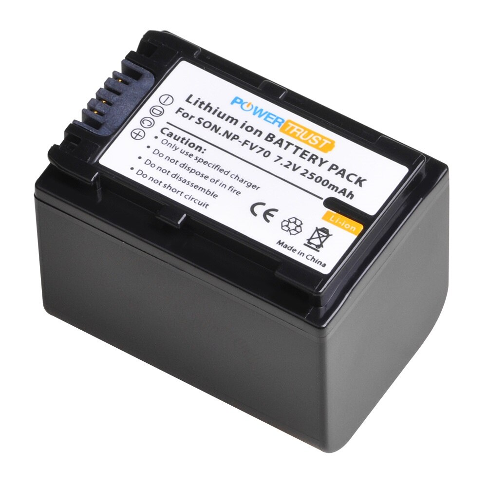 Cargador de batería de NP-FV70 para videocámara Sony FDR-AX53 AX700 AX33/B, HDR-CX455/B, CX675/B, CX900, PJ340, PJ540, PJ670/B, PJ810, Handycam