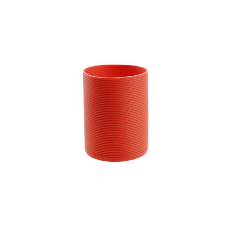 Jcd 1 stk 6.5cm silikone glas kop slip skridsikker isolering beskyttelsesdæksel vandret strimmel isolering dæksel