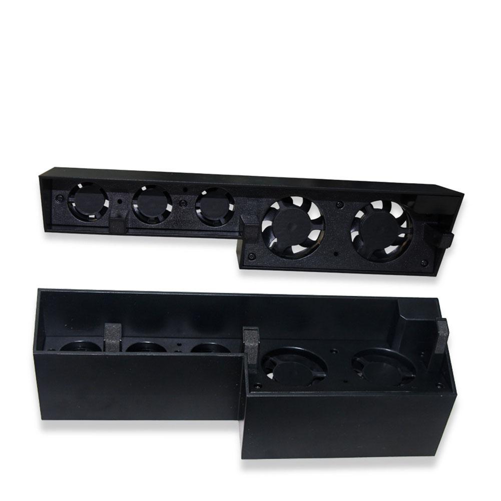 EastVita-ventilador de refrigeración con Control de temperatura externo, Enfriador de 5 ventiladores USB para Sony PS4, PlayStation 4, con Cable de carga r30