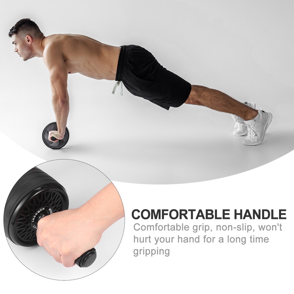 Fitness Wiel Grote Mute Home Fitness Wiel Apparatuur Eenvoudige Nuttig Duurzaam Abdominale Fitness Roller Voor Vrouw Man (Enkele Rol