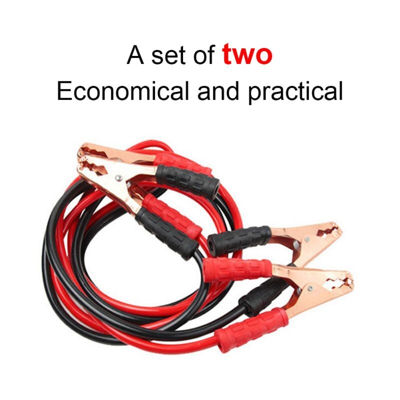 2 Gauge 500A Energizer Jumper Cables Heavy Duty Booster Jump Start Cable 6m Vehicle Emergency Battery line