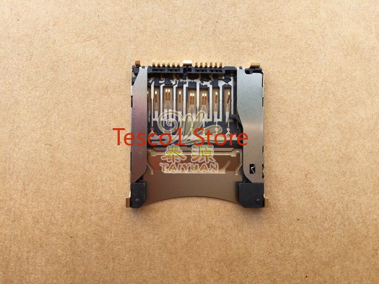 Memoria Original SD soporte con ranuras para tarjetas para Nikon D3300 D810 D750 D70 conector de enchufes