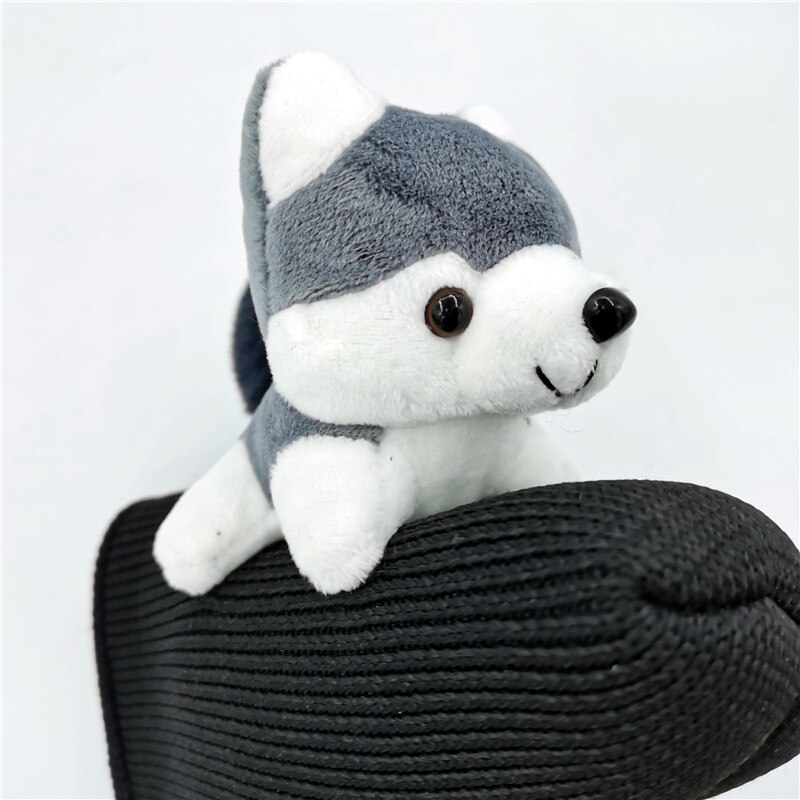 Hond Husky Golf Blade Putter Head Cover Gebreide Wol Met Magnetische Sluiting Unisex Cartoon Dier Golfclub Cover