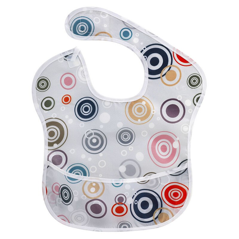 Lente En Zomer Waterdicht Slabbetje Polyester Tpu Coating Voeden Bib Wasbare Baby Bib, Baby Voedsel Catcher: 0005