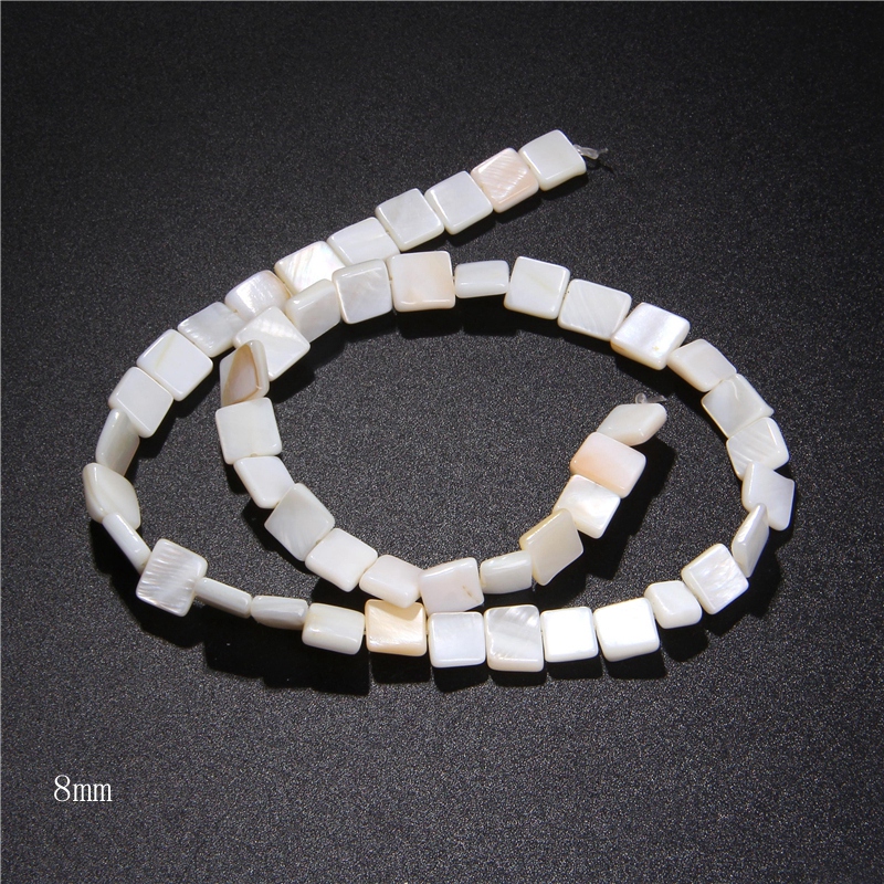 15.5" Natural White Mother Of Shell Irregular Shape Nice Cross Charm DIY Making Women Jewelry Earrings Pendant Pearls Necklace