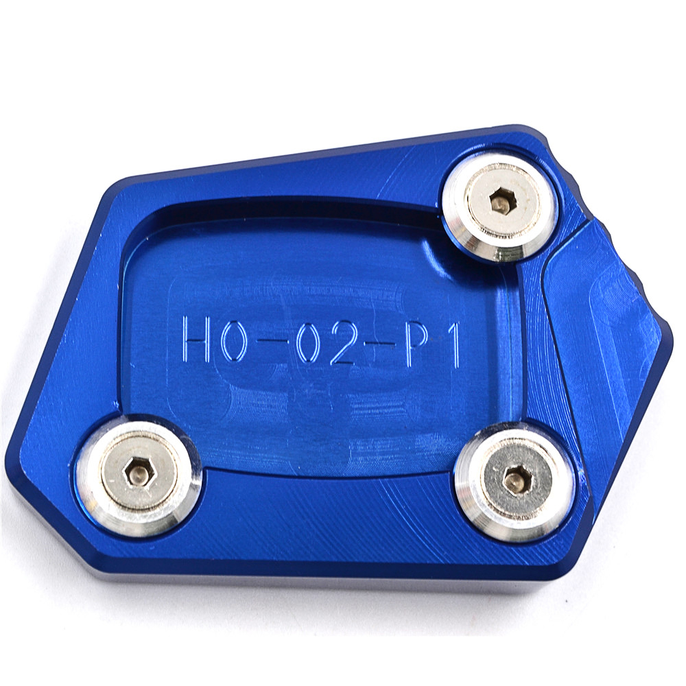 CNC Kickstand Side Stand Extension Foot Pad Plate Enlarger For Honda CBR500R CB500F/X CBR250R CBR300R NM-4 CB400: MULTI