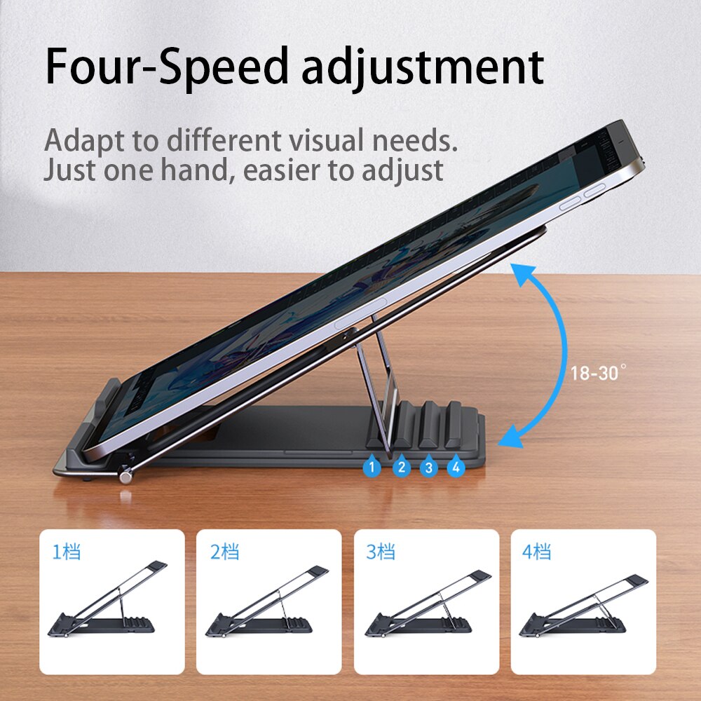 Tablet Stand Aluminium Desktop Verstelbare Standaard Opvouwbare Telefoon Houder Voor Ipad Pro 12.9 11 Air Mini Tekening Monitor