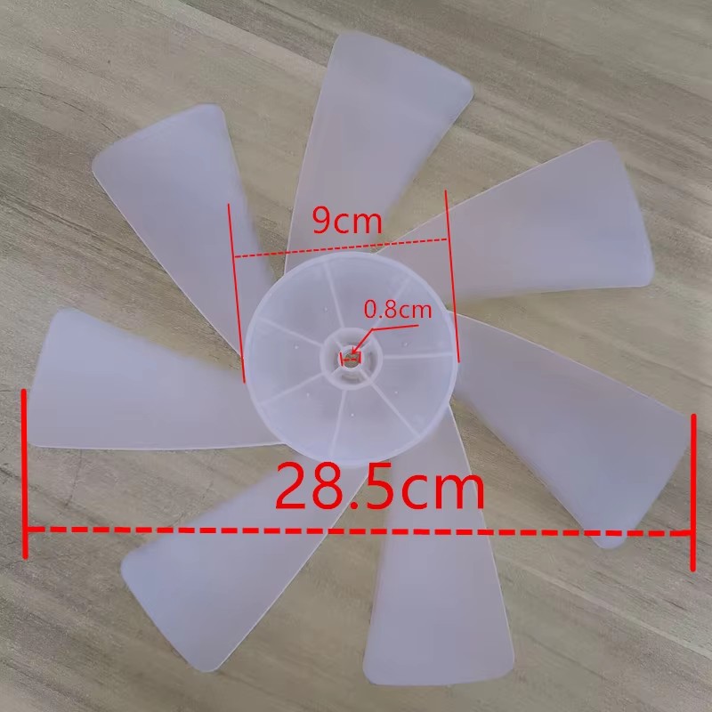 1 stks elektrische ventilator plastic blad geschikt voor Xiaomi Mijia 1X Vloerventilator onderdelen vervanging