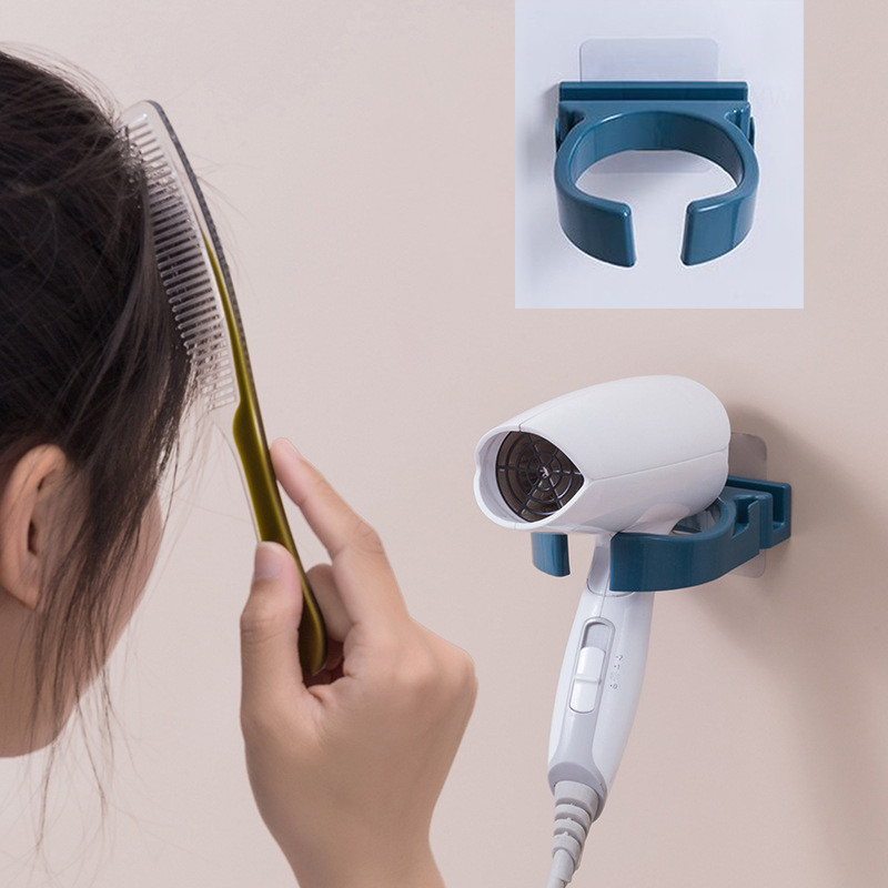 Haartrockner Halfter Lagerung Organizer Gestell Halterung Haken Zauberstab ständer Wiegen Halfter hängen Toilette Schlecht zubehör Werkzeug