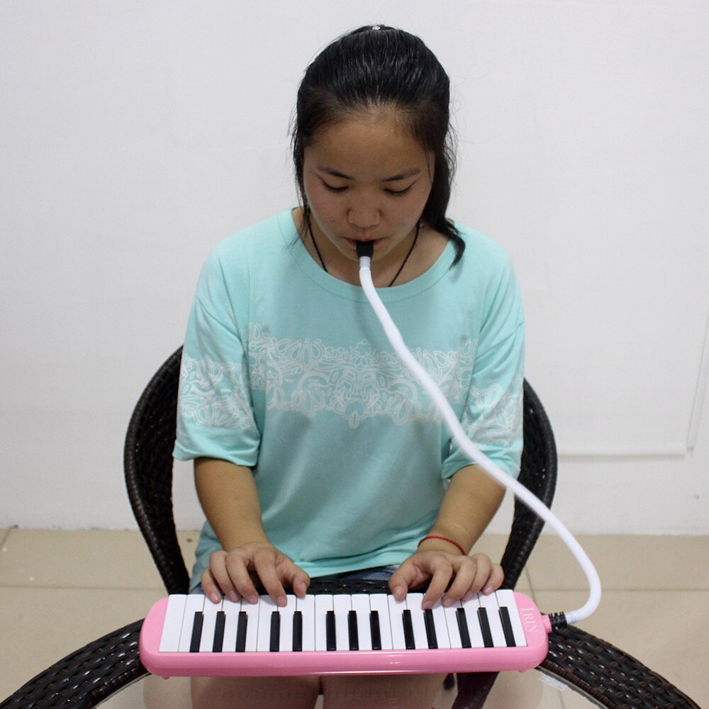 32 Piano Keys Melodica Musical Education Instrument for Beginner Kids Children with Carrying Bag Musical Instrument