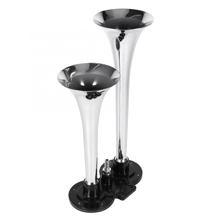 150dB Compressed Air Horn Air Horn Fanfare 2-tone Supercharged for Truck Ship SG