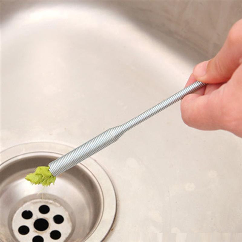 85cm- pijps baggergereedschap, buigzame, flexibele afvoerontstopper, ontstoppingsgereedschap voor gootsteen, keuken