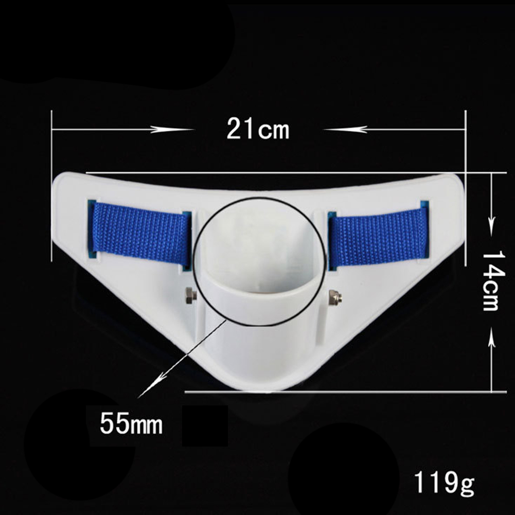 Barco Pesca Rod Holder, cinto de pesca, cintura Rod Holder, água salgada ou água doce Acessórios Pesca