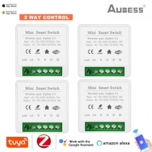 Tuya zigbee switch modul smart home 16a 100-240v arbejde med alexa google home yandex alice stemme / fjernbetjening timing switches