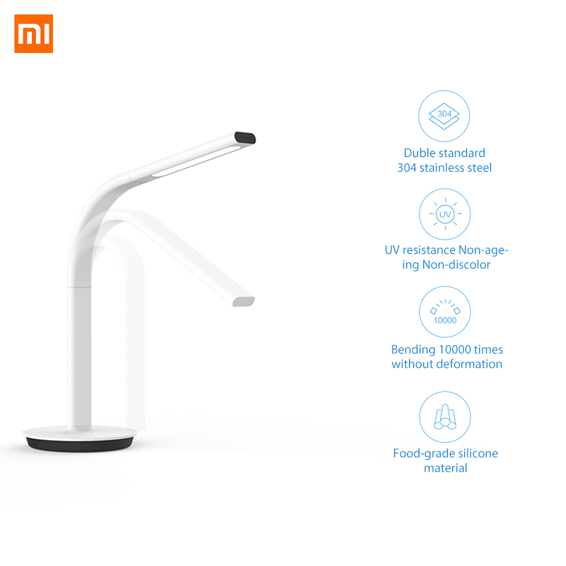 Original Xiaomi Mijia LED Flexible Desk Lamp 2 Dual Light Source Smart Table Lamp Ambient Light Sensor Bedlamp By Mi Home APP