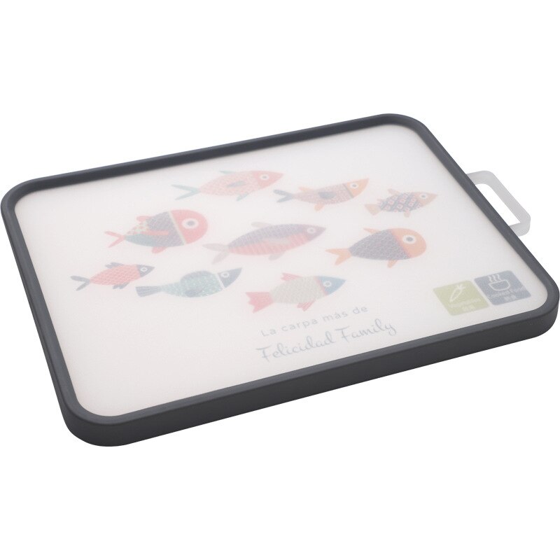 Kitchen Cutting Board Plastic Chopping Blocks 2 Sides Non-slip Antibacterial Heat Resistant Fruit Cutting Boards Kitchen Tools