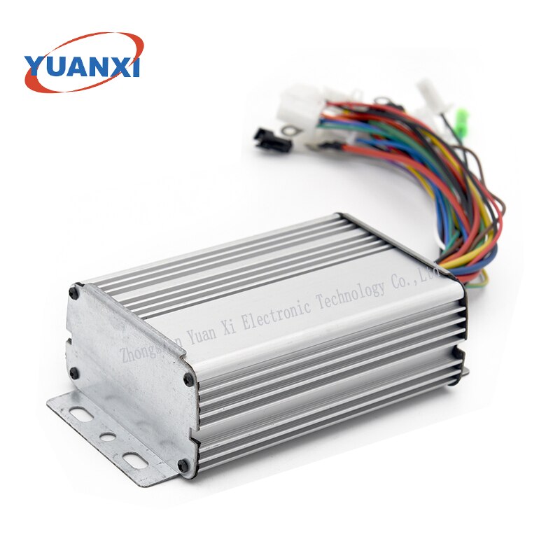 Electric battery car controller 48V/60V/72V 27A 500W brushless intelligent two tricycles universal