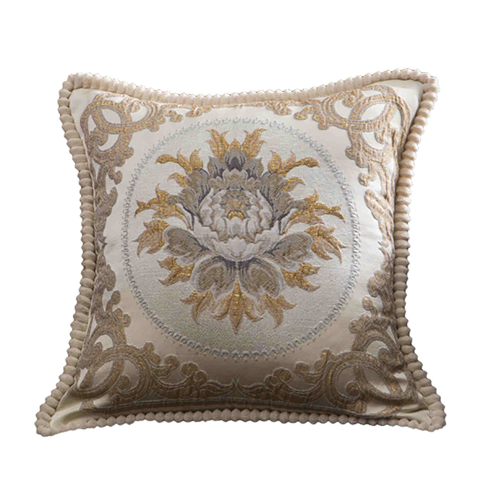 Jeter taie d'oreiller 60*60 dentelle brodé carré taies d'oreiller oreillers décoratifs canapé-lit oreiller housse de coussin jeter taie d'oreiller s