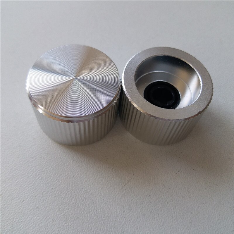 5Pcs Aluminium Knop Potentiometer Knop 25*17*6Mm Potentiometer Cap Volumeknop Versterker Buis Knop Schakelaar cap Encoder