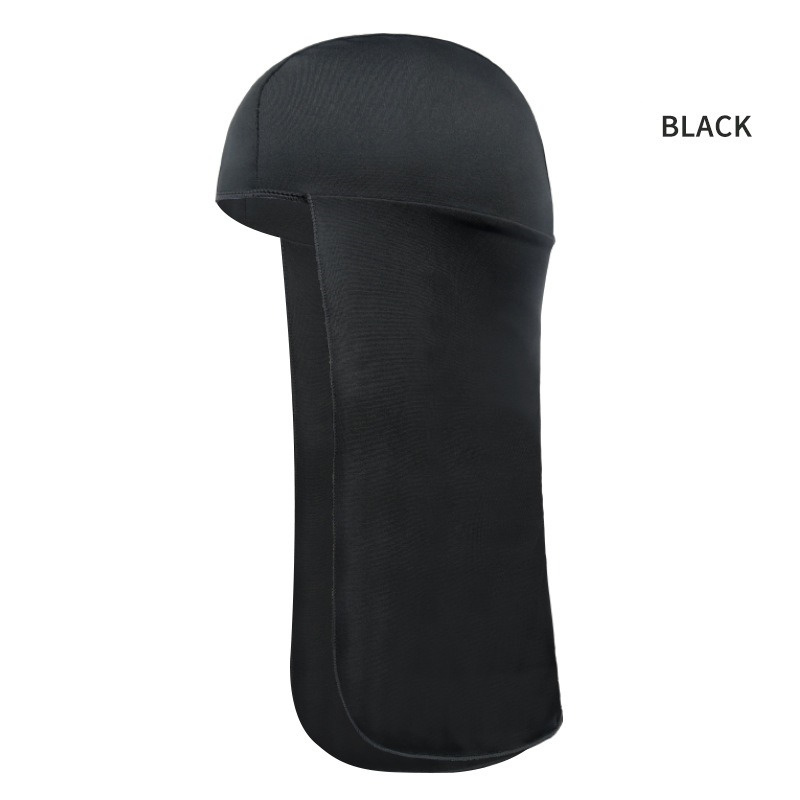 Verano ciclismo cola larga parasol sombrero de secado rápido Anti-UV protección del cuello gorra pesca senderismo caza gorra forro duro sombrero elástico: Lavanda