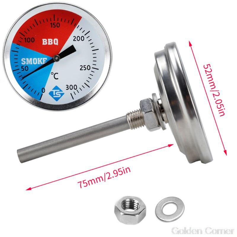 300 Degree Thermometer BBQ Smoke Grill Oven Temper Grandado 300-degree-thermometer-bbq-smoke-grill-oven-temper-grandado