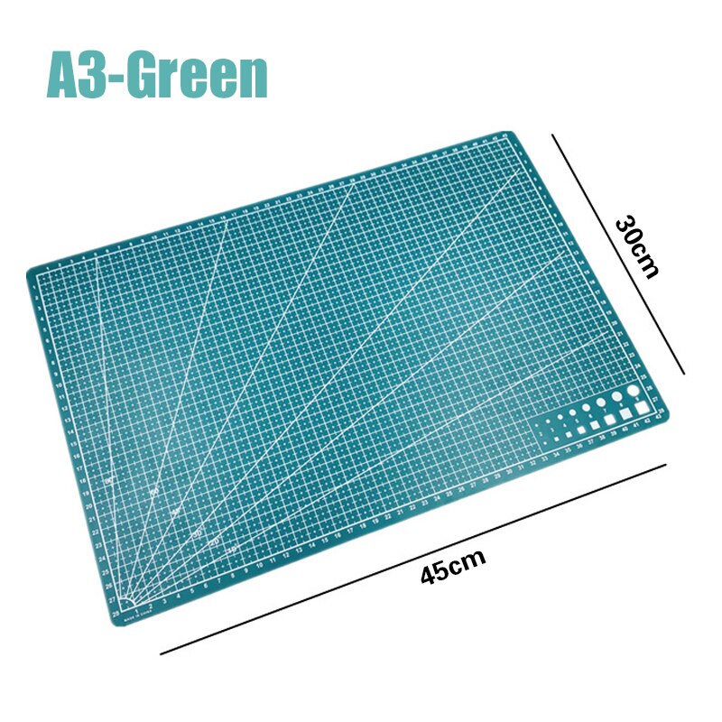A3/A4/A5 Cutting Board Pvc Carving Rectangular Cutting Mat Grid Line Tool Plastic Patchwork Cut Pad DIY Sewing Supplie Tool: 07