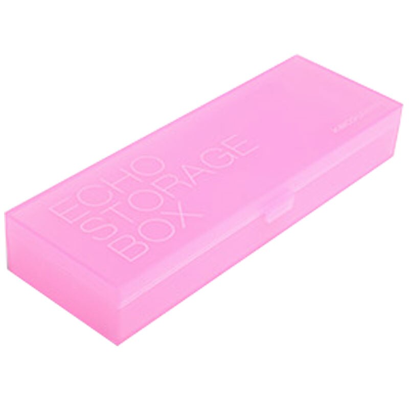 KACO ECHO-estuche de almacenamiento multifunción para lápices, caja organizadora de gran capacidad, de plástico, colorida, para escritorio: pink 1pcs