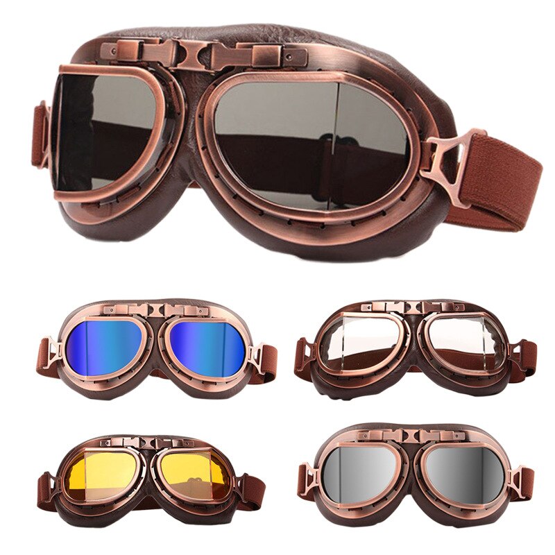 1pc motorcykelbriller anti glans motocross solbriller sport skibriller vindtæt støvtæt uv-beskyttelse  pm017