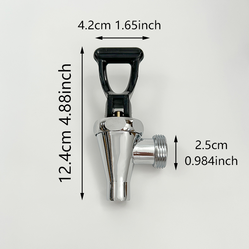 3/4 electric water boiler faucet copper high temperature resistant milk tea insulation bucket faucet water boiler