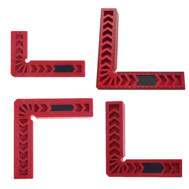 L Shape 90 Degree Right Angle Ruler Carpentry Measuring Gauges Positioning Tool Woodworking Tools 3inch/4inch