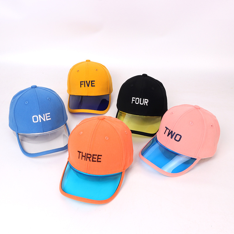 Doitbest Kind Baseball Cap Lente Hip Hop Transparante Rand Zomer Zon Kids Hoeden Jongens Meisjes Caps Snapback Hoed Gorras