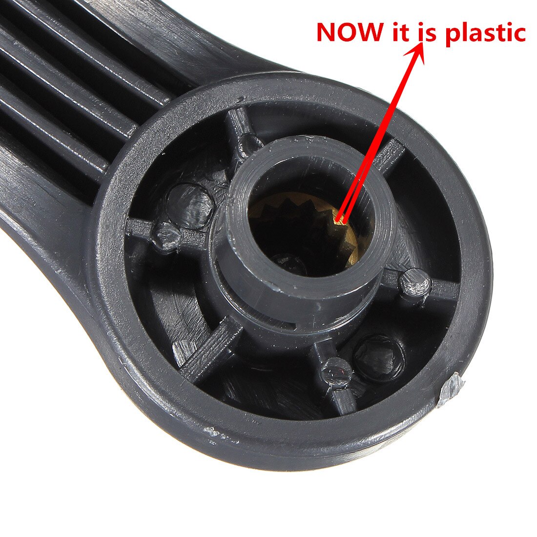 Reemplazo de perilla de manija de puerta, bobinadora de ventana para Hyundai Accent 1996 Excel 1994 1995 1996 1997 1998 199 2000, 1/2 Uds.
