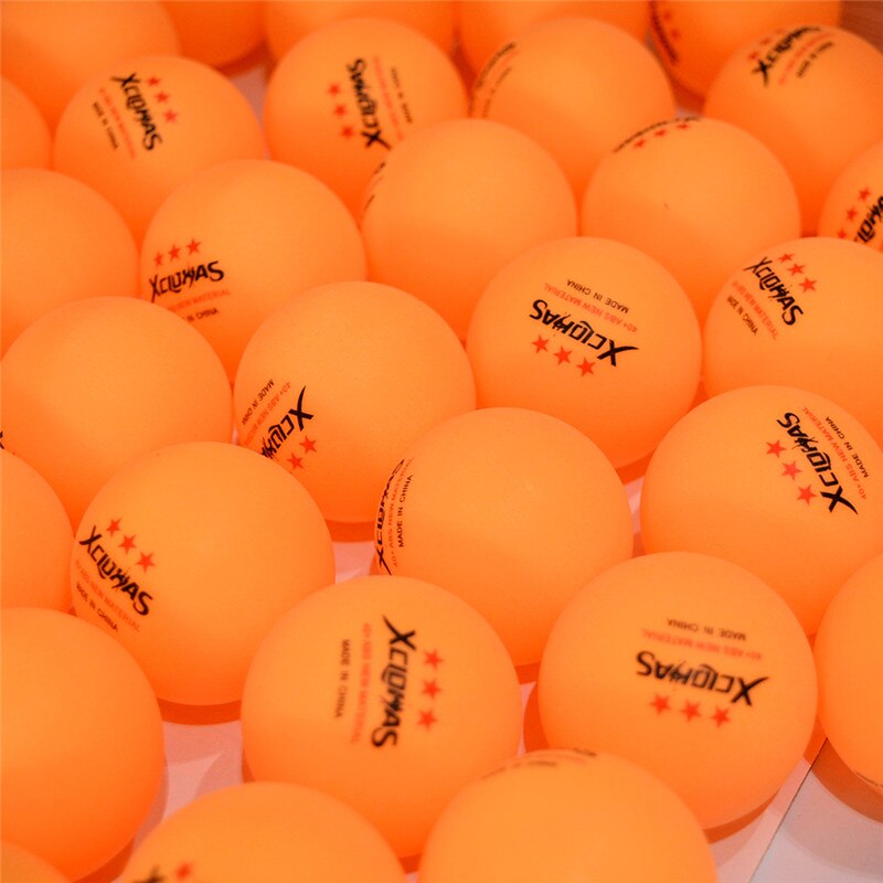 XCLOHAS 30/50/100pz Inglese Tavolo Palle Da tennis di Nuovo ABS di Plastica ping Pong Palline 3 stella 2.8g 40 + millimetri Palle di Formazione per la Partita di club
