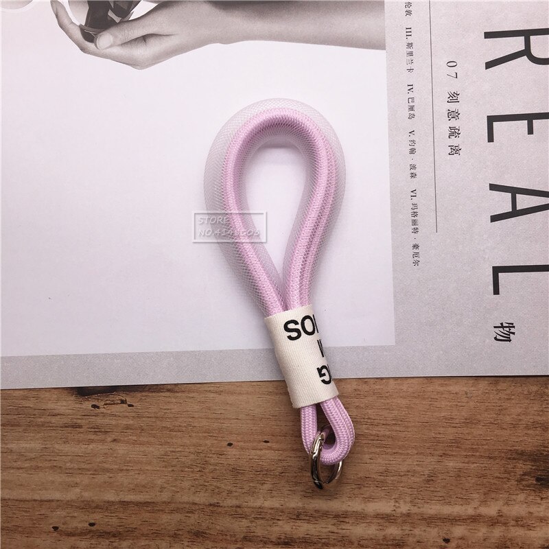 Llavero fluorescente con cordón para llaves, correa de cuello corto para llaves de coche, bolso para niños, colgante, para amigos: 13