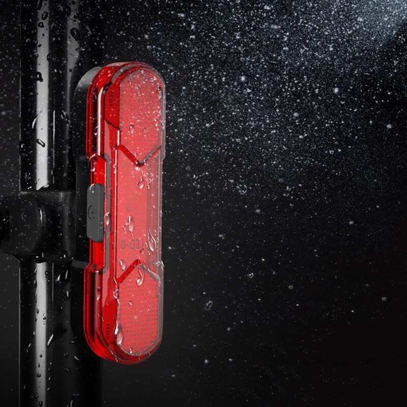 Bicycle light Bicycle tail light USB rechargeable flashlight front light rear light lanternRear light bike high visibility